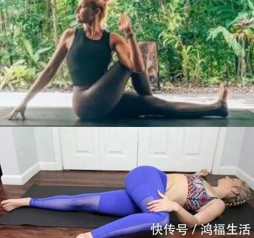 天鹅式|老师为什么我练瑜伽胯越练越大，臀越练越散可能你收髋收反了