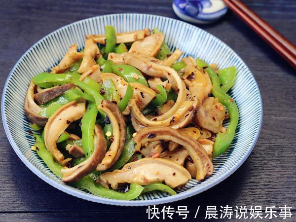 青椒炒猪肚|不用下馆子，6道接待朋友的硬菜做法，好吃到舔盘
