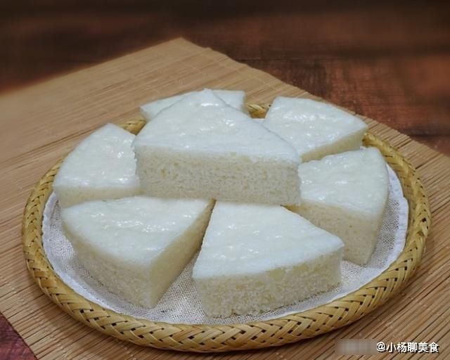米糕|大米发糕“新做法”：不和面不揉面，即使放凉也不会硬