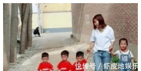 孩子们|宝妈带着4个孩子回娘家,姥姥:你们这些小家伙,天天来俺家蹭饭