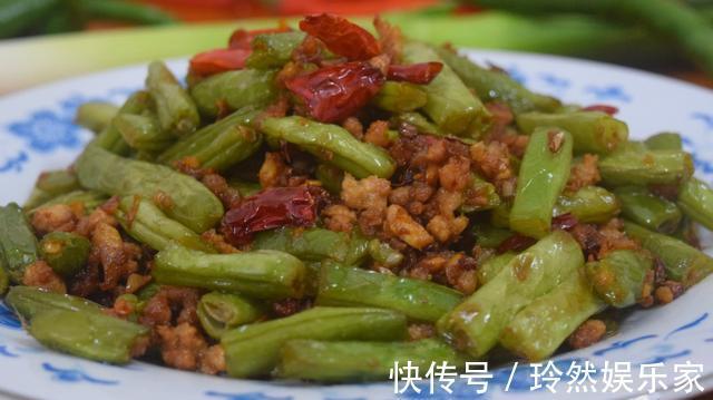 天健|干煸四季豆最好吃的做法,简单美味又下饭,看看你喜欢吃不