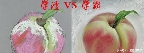 VS|学霸VS学渣画画，一个惊艳了观众，一个惊吓了老师，秀儿是你吗