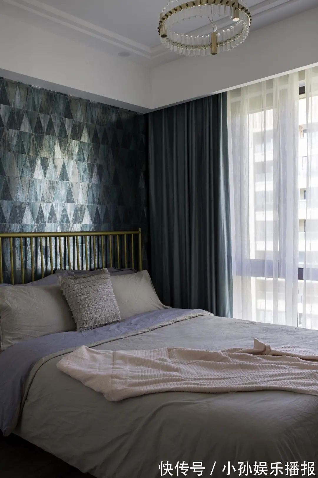 装饰画|180㎡浪漫小窝，蓝与粉、灰与白，优雅情趣，轻松舒适