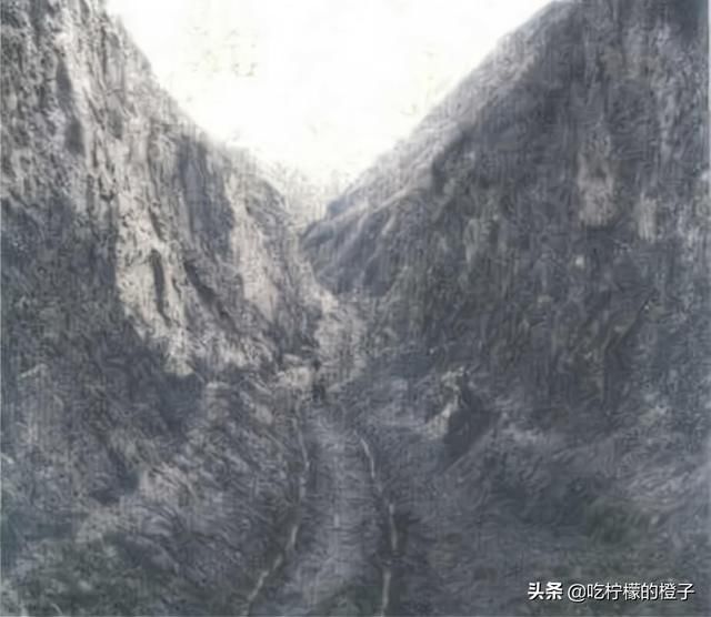 老照片：1907年的河南灵宝，已经被黄河淹没了的弘农古城旧影