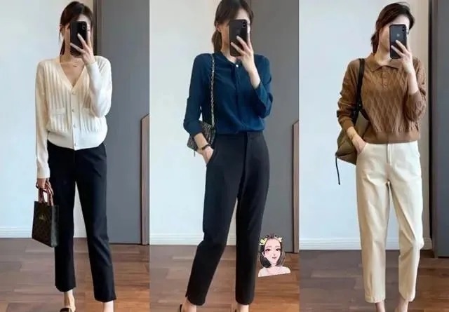 针织衫 成熟女人该有的穿搭,简约不失雅致,高级又很有女人味