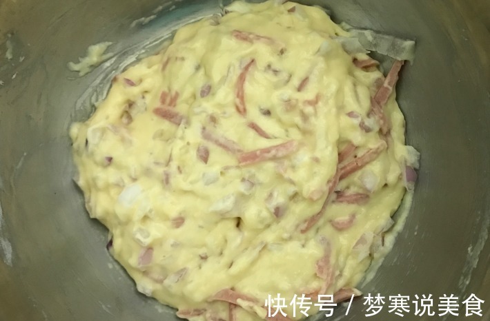 吃腻了甜蛋糕，来试一试这款咸蛋糕，好吃风味足