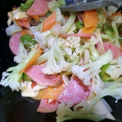 洋葱|菜花干煸时蔬