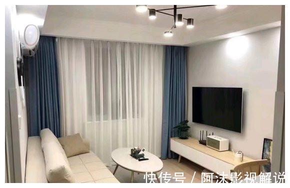 北欧风|63平北欧风完工，全屋定制柜子，板材是兔宝宝的