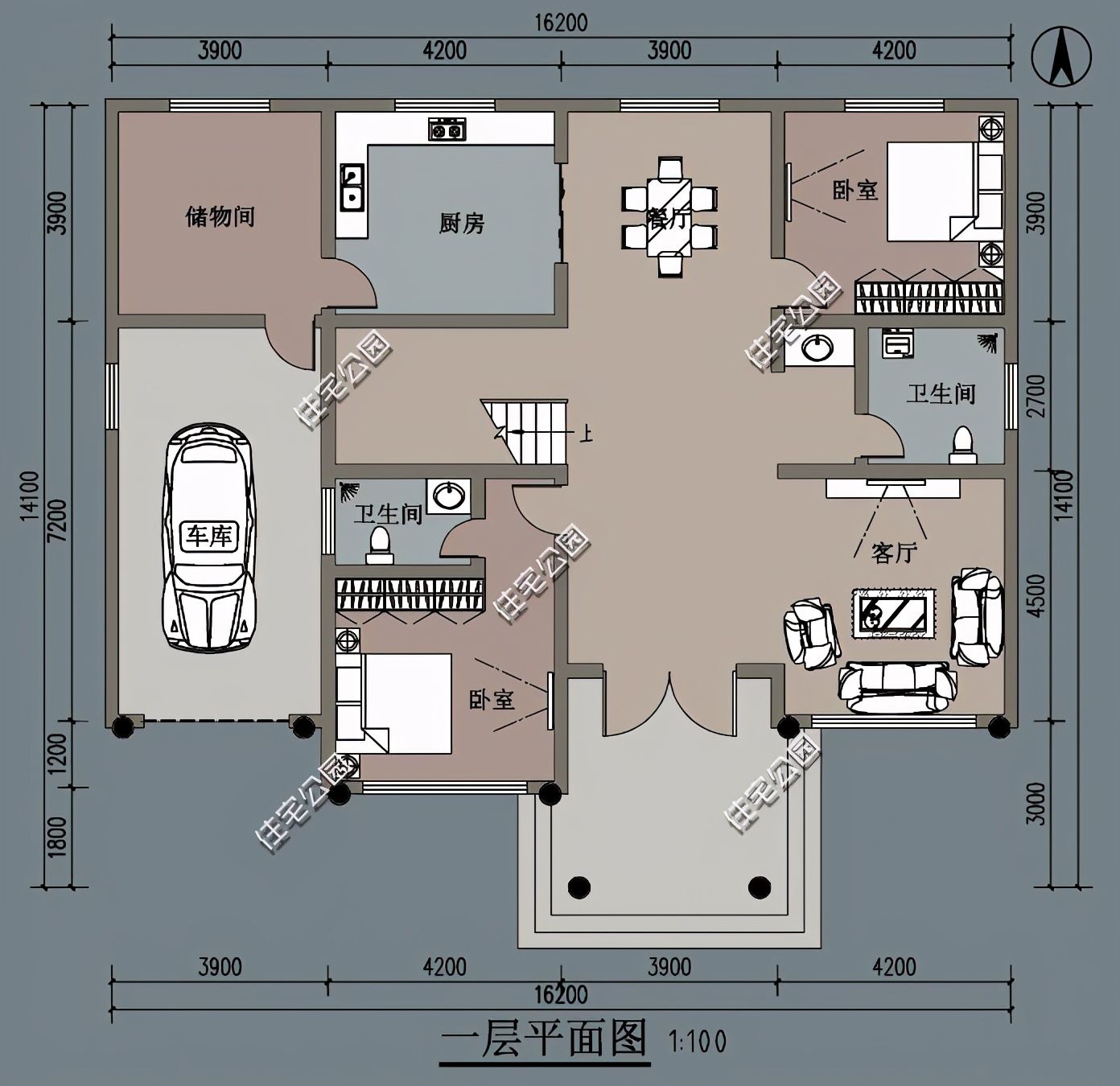 车库|10套带车库的农村别墅，第7第8套建的人最多，最后一套颜值最高