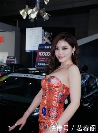 旗袍|时尚旗袍高跟鞋妹子车模身材优美撩人