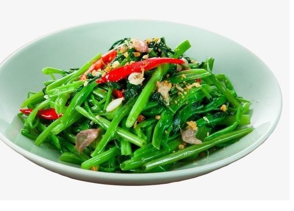 炒空心菜的窍门，炒前多做一步，嫩绿不发黑百吃不厌