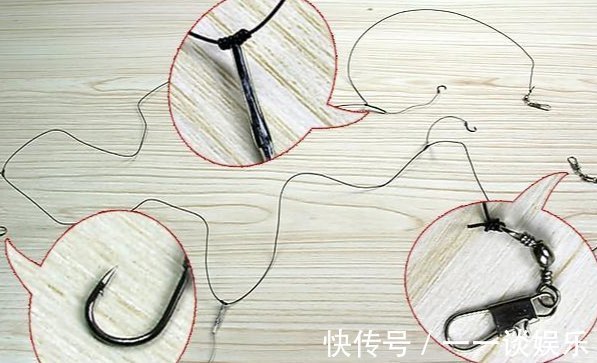 使用这种绑钩方法的串钩来钓鱼，简单快速，结实又耐用！