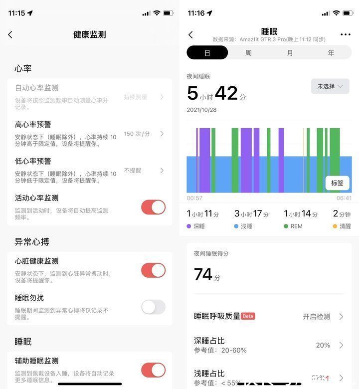 Amazfit 跃我 GTR 3 Pro 体验：两周一充，千元售价，还新增了血压筛查