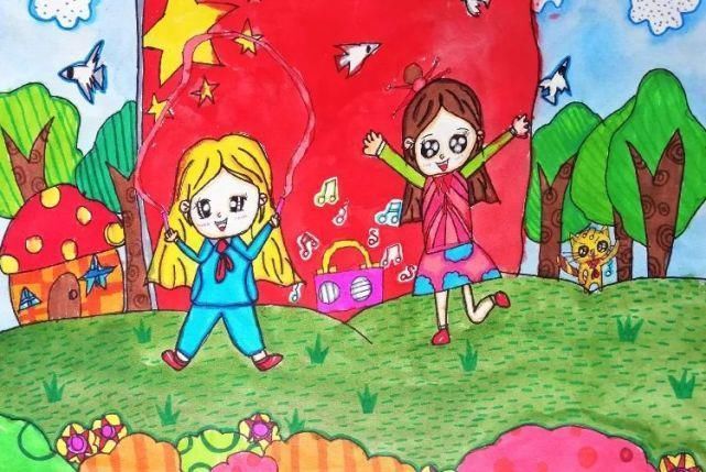 龙光服务龙光小小艺术家获奖作品新鲜出炉763幅书画作品竞风流