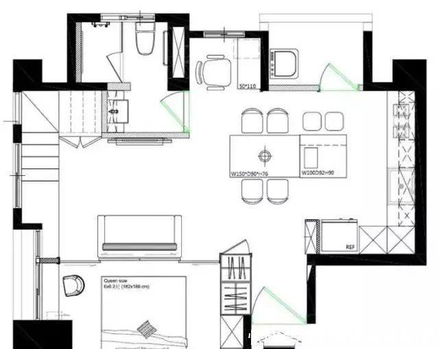 业主|82平楼中楼,一进屋就被迷住了!楼梯做个大改造!等于多出一间房