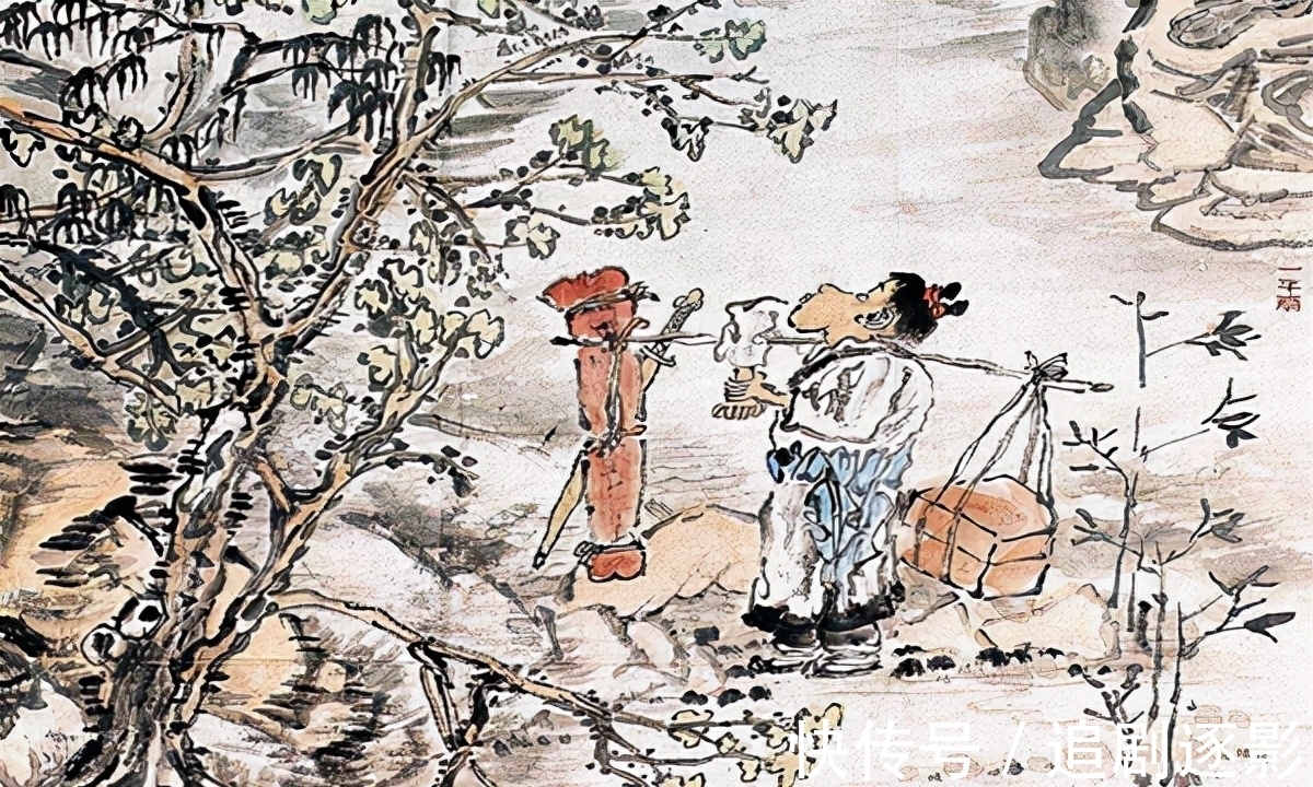 探梅#“艇子飘摇唤不回,半溪清影漾疏梅”,极尽手法只为赋予梅花神韵