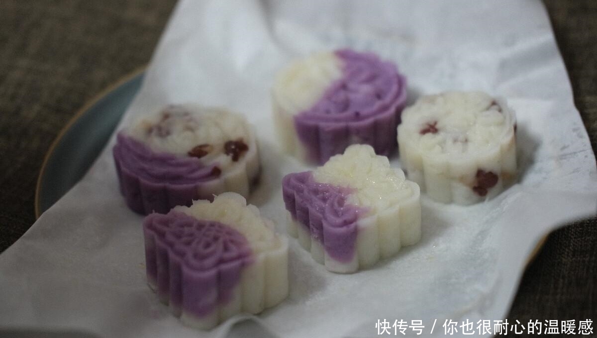 紫薯山药糕,香甜软嫩,健脾补气超健康,做法简单的家常小甜点