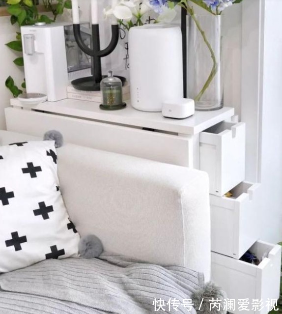 半墙主义|她家不到90平,坚持半墙主义,全屋都打造了柜子,收纳太强大了