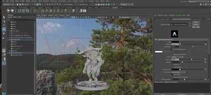 直线网公众号|大佬！Maya+ZBrush+Substance制作泰坦野兽全流程 ！