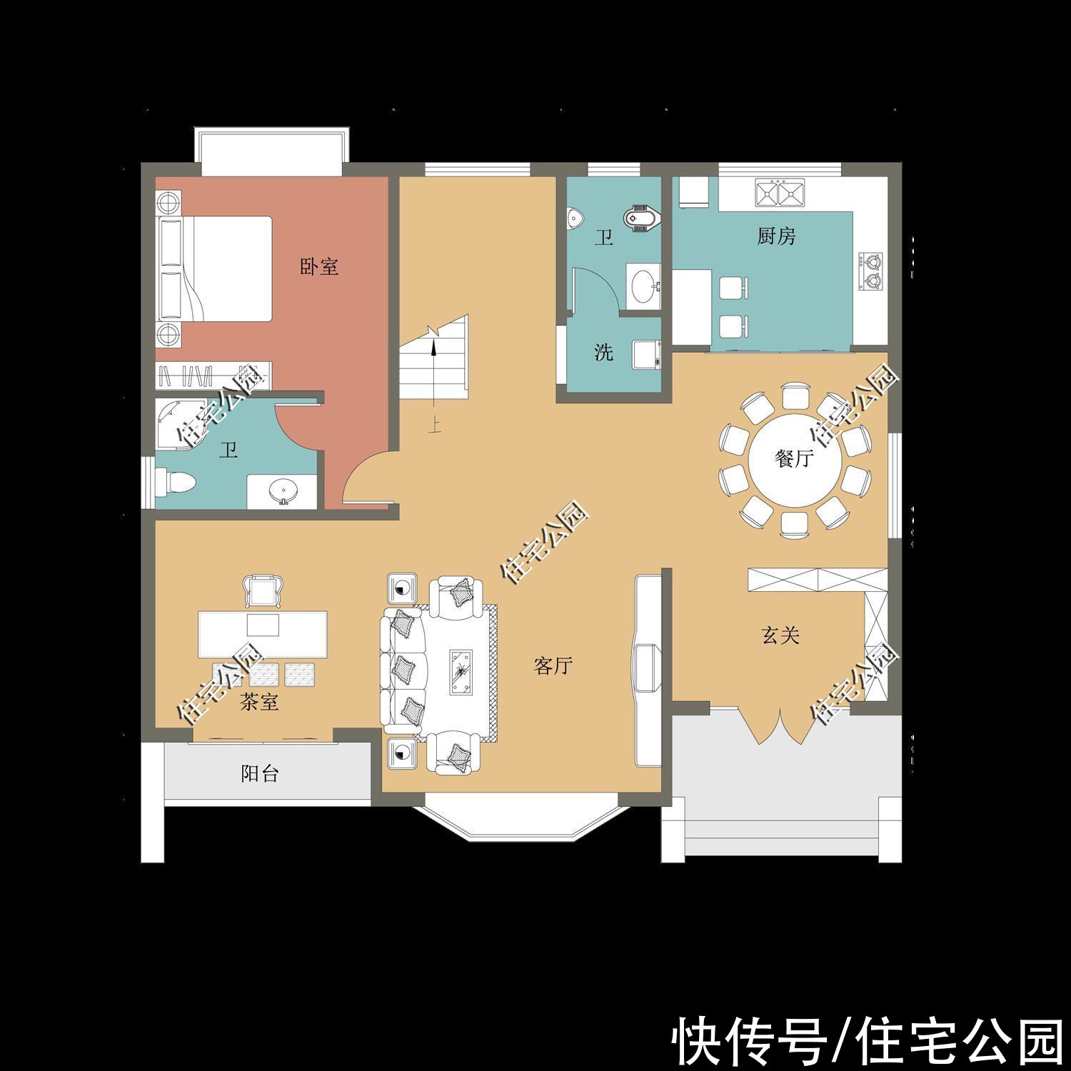 房子|浙江范先生自建现代别墅，300多平的房子设计6间卧室，超美超划算