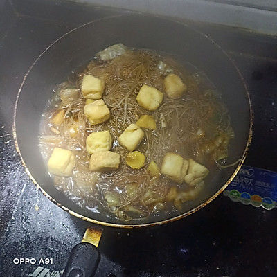 豆腐泡|白菜豆腐炖粉条