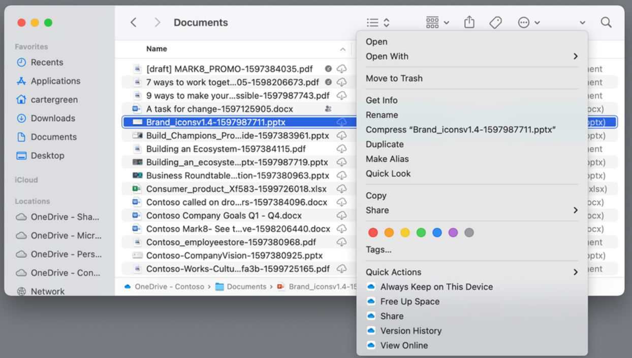 文件夹|OneDrive按需文件同步功能面向macOS 12.1推出