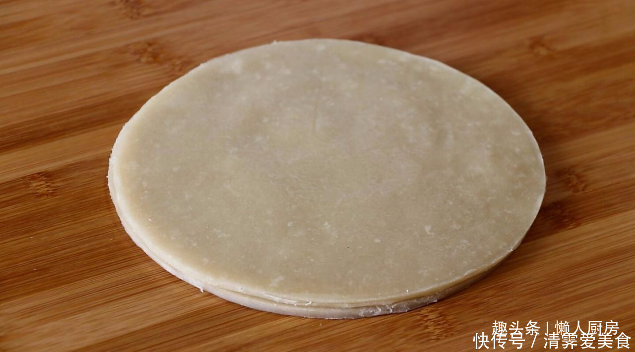 薄饼|这是薄饼最简单的做法,柔软筋道不破皮,放凉了也不发硬
