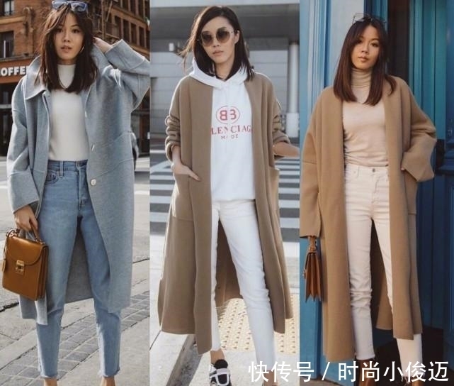 造型 大衣怎么穿才好看?24套搭配示范,上身优雅显瘦品味高级