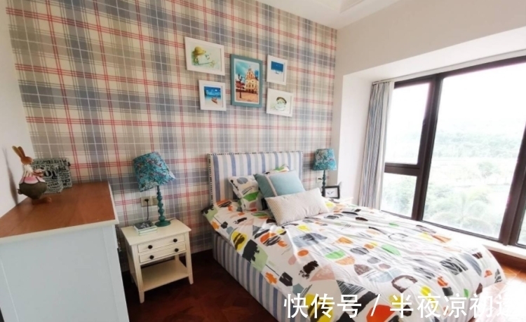 新房|70㎡简约美式风格新房，小户型就得这么装，时尚大气又漂亮