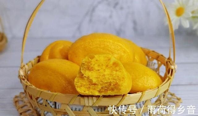 香甜的南瓜刀切馒头,比面包还松软,比蛋糕还有营养!