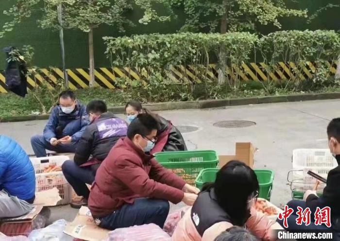 高校教授、博导组成的“疫下帮厨天团”