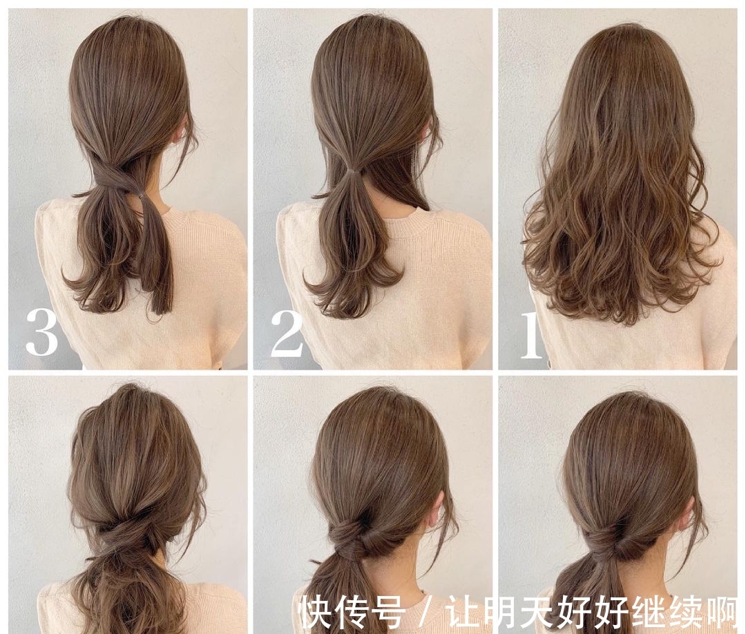 发型|今夏发型流行这样扎14款,简单时尚美美哒,只需要六步就能完成