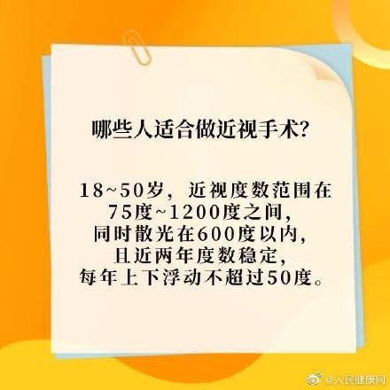 高峰期|高考后近视手术迎来高峰期