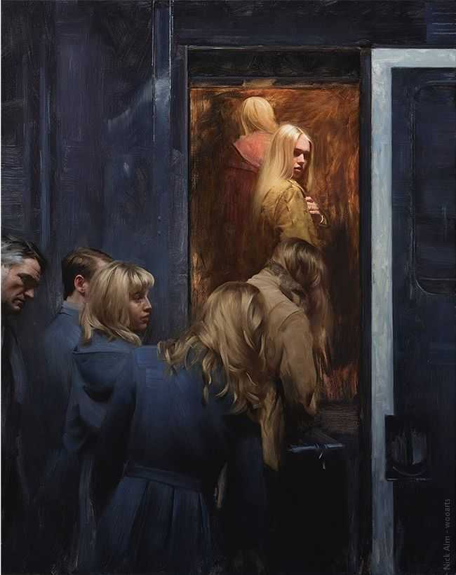 古典#新古典美学,瑞典画家尼克·阿尔姆的绘画作品