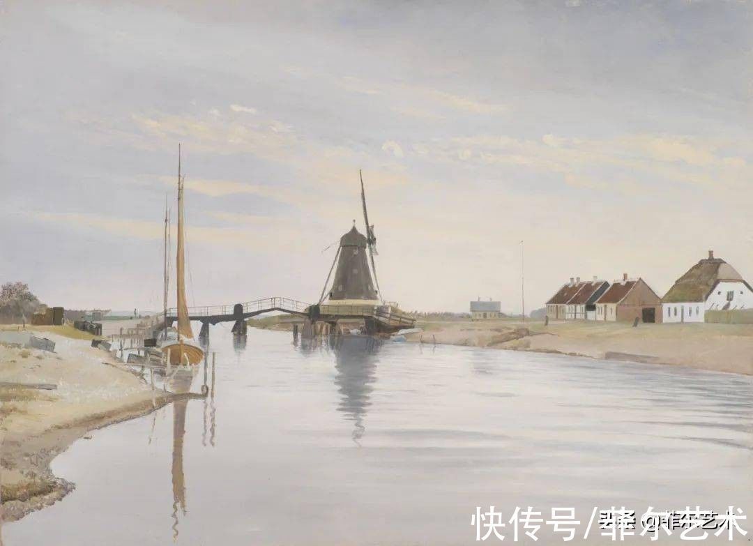 罗斯基勒·峡湾的夏日&丹麦不止有艺术大师哈默修依，画家LA Ring开创了象征主义的绘画