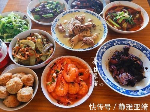 婆婆|中秋节午餐，和婆婆一起做了十道菜，荤素搭配花钱也不多