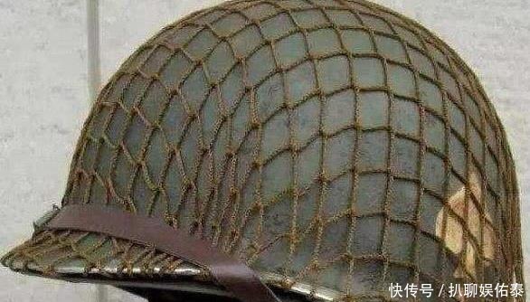 侵华日军|侵华日军头盔上的渔网有什么用?看似不起眼,却救了太多人的命