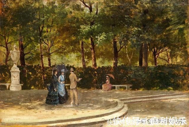 de&意大利大画家德·尼蒂斯的油画作品，莫名的好看，耐看，非常喜欢