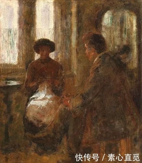 古斯塔夫|匈牙利油画家，西蒙·霍尔科西，油画作品欣赏