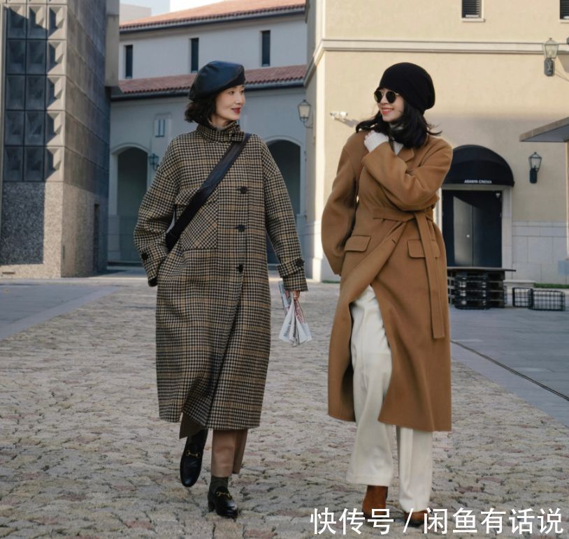 小白裤|三木母女带火了“白裤子”,时髦又上档次,搭配羽绒服大衣都好看