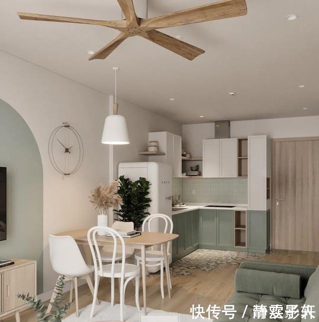 电视柜|如果你家是小户型,可以照着这套房子装,简洁实用又好效仿,超棒!