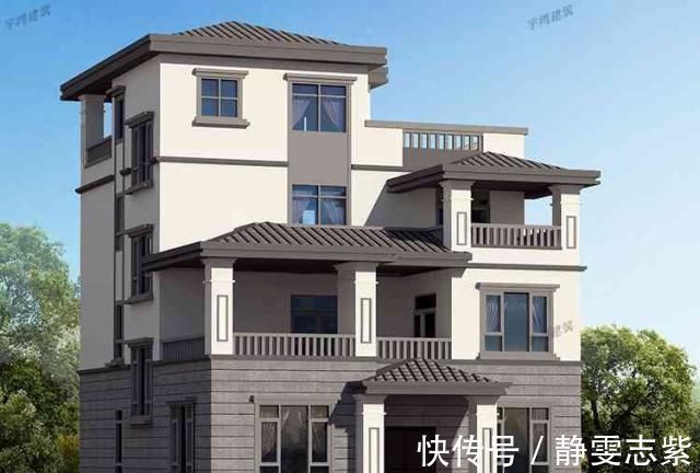 房屋|3套美观实用四层农村别墅,人见人爱,网友们抢着要图纸