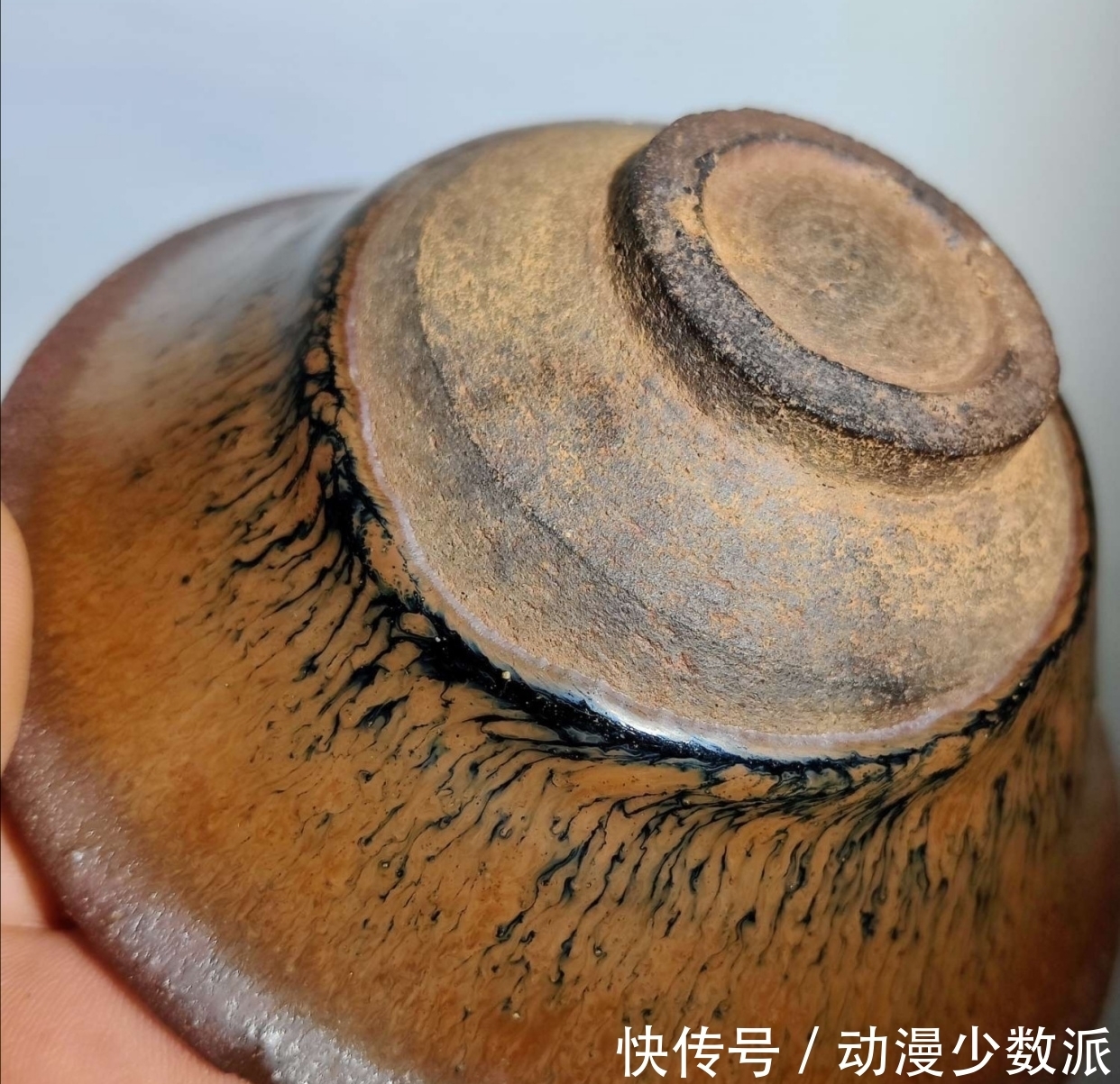 鉴赏@瓷器鉴赏:建窑斗笠盏,怀疑接老底