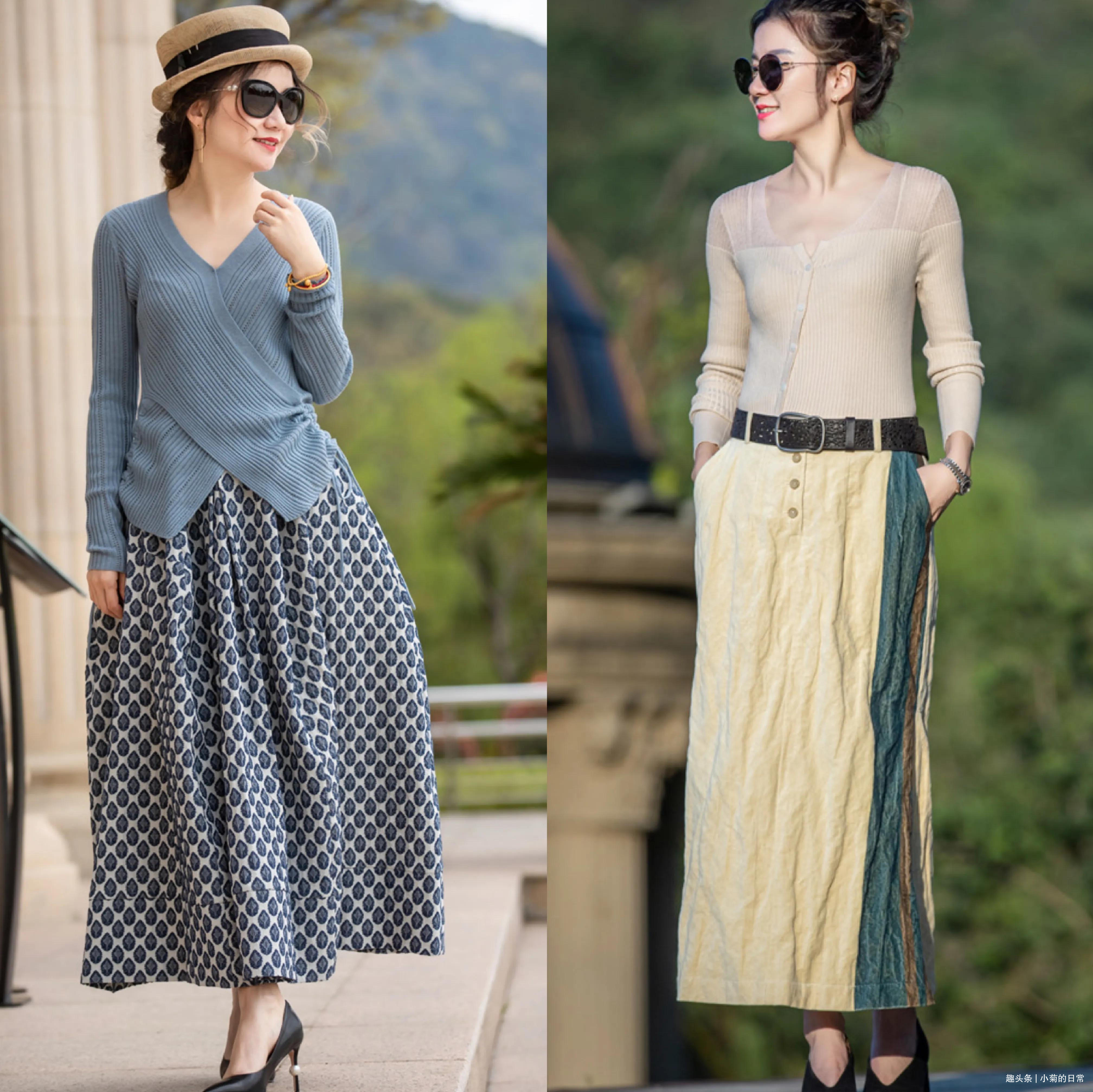 外出|中秋外出,聪明女人这几套足够,又美又显嫩,谁穿都好好看