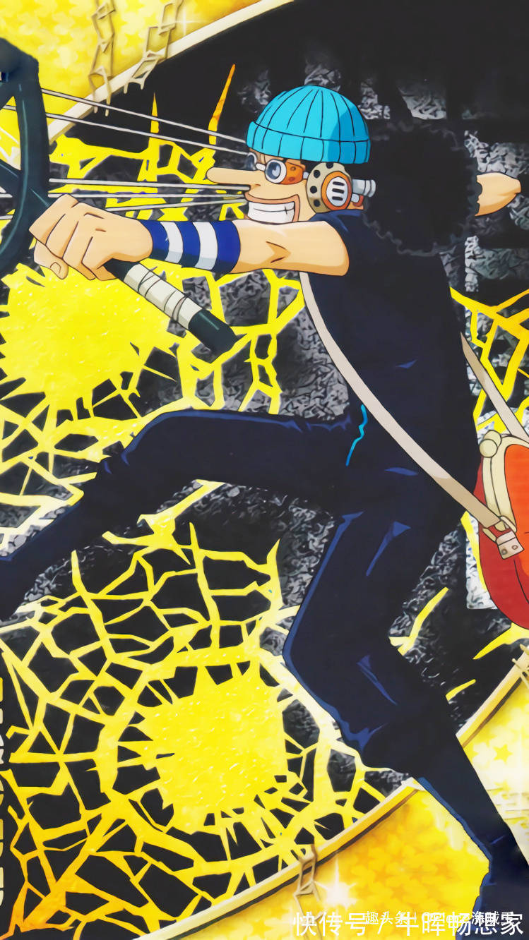 布鲁克|海迷必备草帽团壁纸索隆月下独酌,甚平披锦袍显“豪横”气