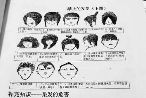 马尾辫 初中生“发型标准”出炉，男生类似“板刷”，女生：短得像杂草