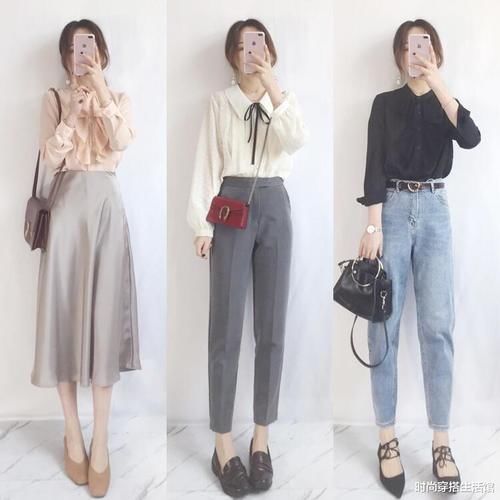 换季穿衣不用愁，21套基础款衬衫穿搭示范，时髦精早就穿上了