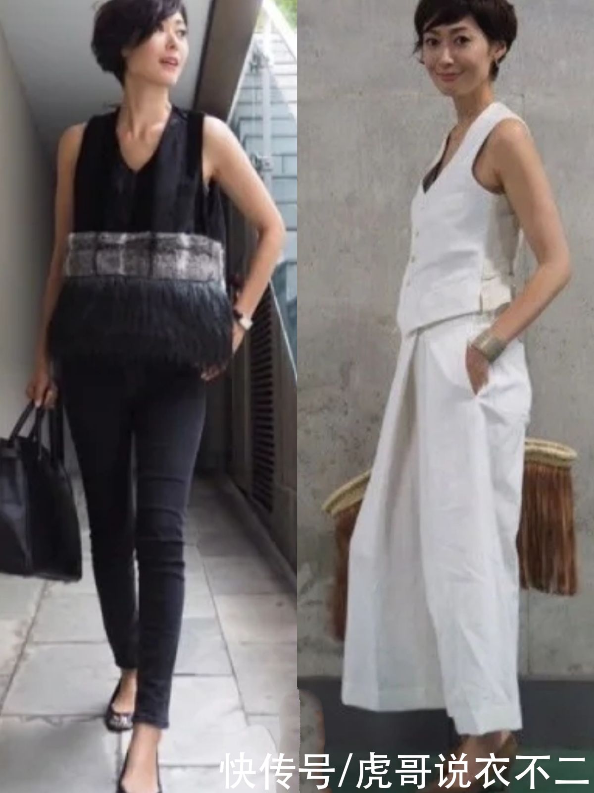 穿搭|女人年过半百别穿得大红大绿，瞧日本主妇的中年穿搭，高级又优雅