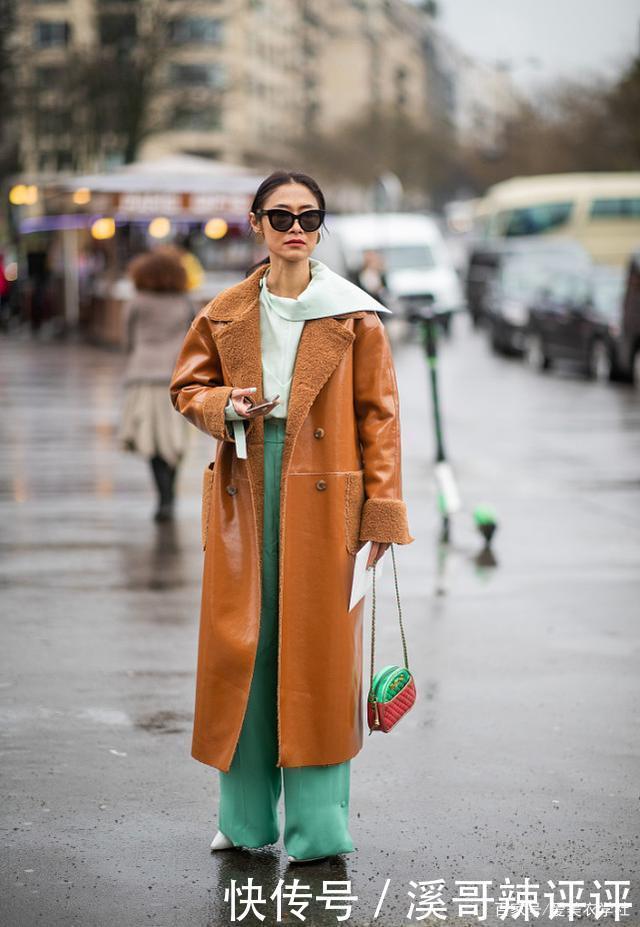 大衣+阔腿裤的搭配真霸气,穿着这两种单品,气场可太强势了