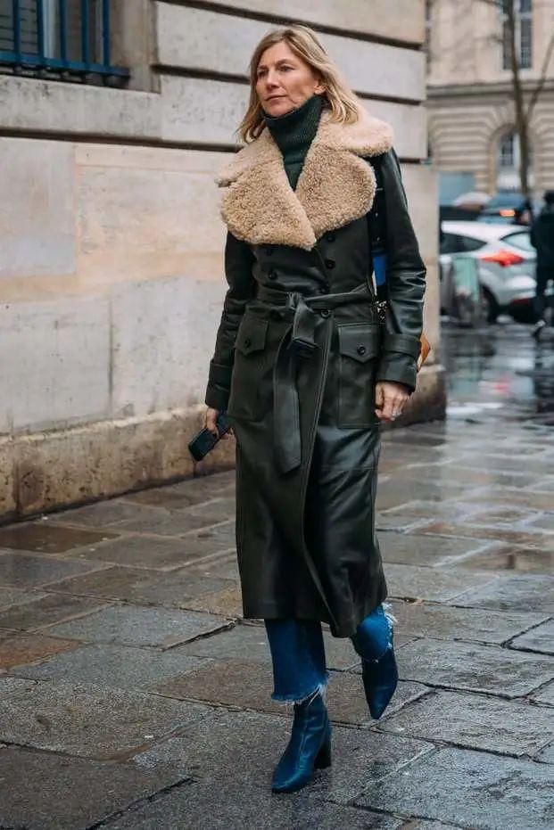  搭配大衣|你穿大衣+靴子的样子，真的时髦极了！